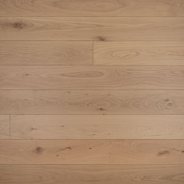 150mm x 14/3mm x 1900mm Oak Invisible Lacquered Rustic Grade Engineered Wood Flooring 