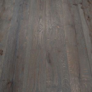 220mm x 15/4mm x 2200mm Livingstone Smoke Grey Oiled Distressed Engineered Oak Flooring